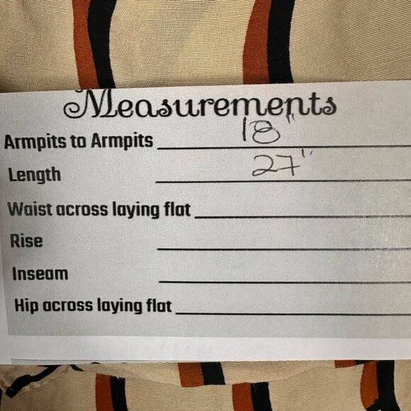 2/$30 Zara Beige Retro Print Overzised Collared Shirt Blouse Button Pockets XS - Picture 13 of 13